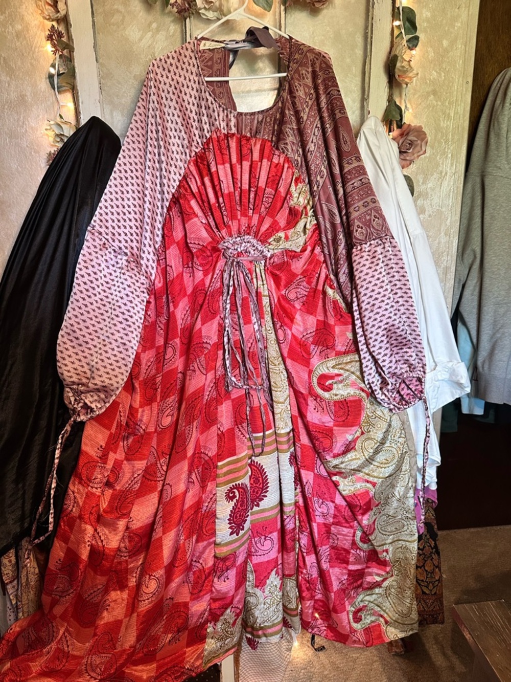 Kantha Bae Solar Silk Maxi Dress